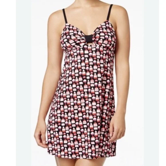 Kate Spade New York Cupcake Printed Knit Chemise Size Small - Picture 1 of 7